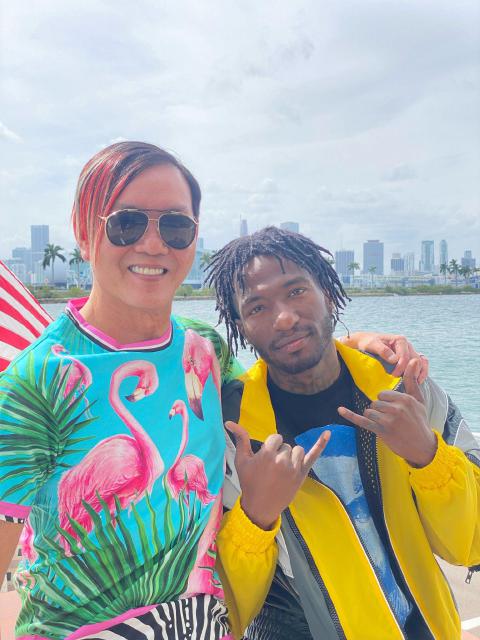 Mr. Moda at Miami event