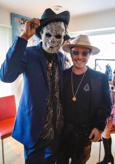 Mr. Moda at fashion event