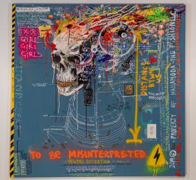 HOW TO: LOSE YOUR F*CKING MIND artwork by Mr. Moda